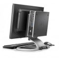 PACHET Calculator Second Hand HP Elite 8000 SFF, Intel Core 2 Duo E7500, 2.93Ghz, 2Gb DDR3, 320Gb SATA, DVD cu Monitor LCD