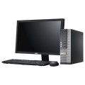 Pachet PC+LCD Dell 3010 SFF, Intel Core i5-2400 3.10GHz, 4GB DDR3, 320GB SATA, DVD-RW