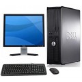 Sistem PC Dell Optiplex 780 desktop Intel Core2Duo E7200 2.53GHz, 2GbDDR3, 320GbHDD, DVD cu Monitor LCD