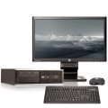 Pachet PC+LCD HP 6005 Pro, Athlon II X2 215, 2.7Ghz, 2Gb DDR2, 250Gb HDD, DVD