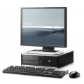 Pachet PC+LCD HP RP5700 desktop, Intel Core 2 Duo E6400 2.13Ghz,  2Gb DDR2, 160GB HDD, DVD-RW