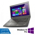 Laptop Refurbished LENOVO ThinkPad T440, Intel Core i5-4300U 1.90GHz, 8GB DDR3, 128GB SSD, 1600x900 + Windows 10 Pro