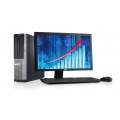 PACHET PC Dell OptiPlex 790 SFF Intel i5-2400, 3.10Ghz, 4Gb DDR3, 320Gb SATA, DVD cu Monitor LCD