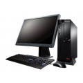 PACHET Lenovo Thinkcentre A58 MTM-7522 Desktop, Intel Core 2 Duo E7500, 2.93Ghz, 2Gb DDR2, 160Gb HDD, DVD-RW cu Monitor LCD