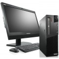 Pachet PC+LCD Lenovo ThinkCentre M75e Desktop, Athlon II X2 220 2.80Ghz, 2Gb DDR3, 320Gb SATA, DVD